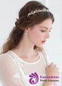 In Stock Glamoroust Wedding Hair Jewelry With Rhinestones