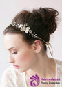 Wedding Hair Jewelry With Rhinestones & Pearls beautiful