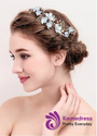 Wedding Hair Jewelry With Beadings & Flowers