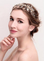 Cheap Elegant Alloy Wedding Hair Jewelry With Rhinestones