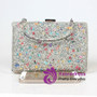 Cheap Shining Colorful Stone Encrusted Design Clutch