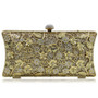 Cheap Luxurious Sequins Floral Rhinestone Evening Clutch