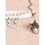 Cheap  Faux Pearl Butterfly Bracelet With Ring