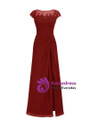 Trendy A-Line Cap Sleeve Appliques Beading Floor-Length Mother Dress