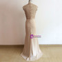 Brilliant  Cap Sleeves Mother of the Bride Dresses Side Slit Cheap Formal Dress