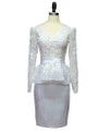Pretty Formal Dresses 3/4 Sleeves Mother of the Bride Dresses