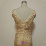 New arrivals  V-neck Crystals Formal Dresses Knee Length Mother of the Bride Dresses