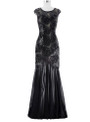 Wonderful 2017 Sequins Mother of the Bride Dresses Long Gown Black Formal Dresses