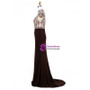 Fashion  Mother of The Bride Dresses New Arrival with High-Neck Crystal Beading