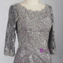 Advanced Silver Gray Mother Of Bride Dresses Lace