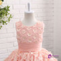Trendy Pink Floral Flower Girl Dresses Ball Gowns