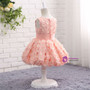 Trendy Pink Floral Flower Girl Dresses Ball Gowns