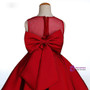 Hot Sale Red Flower Girl Dresses Stain High Quality