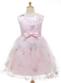 Dreamy Butterfly Pink Flower Girl Dresses For Weddings  Dresses For Little Girls