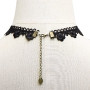 Cheap Artificial Crystal Inlay Lace Necklace
