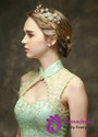 Wedding Hair Ornaments With Rhinestones In Stock Shining Alloy