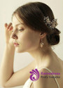 Fashion Alluring Alloy Wedding Hair Jewelry With Rhinestones