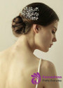 Wedding Hair Jewelry With Rhinestones Delicate Alloy