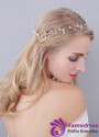 Ornaments With Rhinestones & Pearls Cute Alloy Wedding Hair