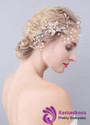 Hair Jewelry With Rhinestones & Pearls tunning Alloy Wedding