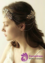 Wedding Hair Jewelry With Beading Charming Alloy