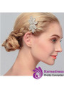 Beautiful Elegant Alloy Wedding Hair Jewelry With Rhinestones