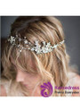 Beautiful Hair Jewelry With Rhinestones & Pearls Glamoroust Wedding