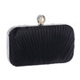 Fashion Embossed Evening Pearl Clutch Bag