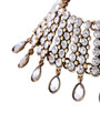 Cheap Wide Rhinestone Water-Drop Choker Necklace