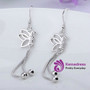 Fashion Hollowed Butterfly Drop Earrings