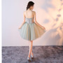 2017 New Arrival Sweethear Sleeveless Strapless Prom Dresses Short