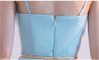 Sexy Backless Short Party Dress Sky Blue Cocktail Dress 2017 New Arrival A-line