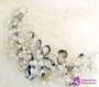 Styling soft crown pearl headdress Handmade crystal beaded tiara bridal