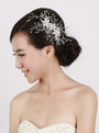 luxury handmade shell crystal beads bridal hair accessories fashion handmade