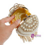 Crystal Beading Evening Bags Tassel Rhinestones Small Day Clutch