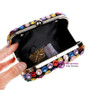Acrylic Beaded Women Evening Bags With Chain Shoulder Small Purse