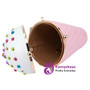 Pink Ice cream Shape Chain Handbags Lovely Multicolor Rivet Fashion Pu