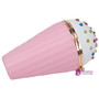 Pink Ice cream Shape Chain Handbags Lovely Multicolor Rivet Fashion Pu