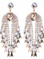 Sexy Design Big Long Dangle Earrings Femme Tassel Beads