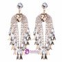 Sexy Design Big Long Dangle Earrings Femme Tassel Beads
