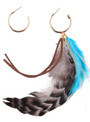 Feather Super Long Earrings Hot Sale Beautiful Women
