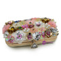 Women Female Bags Flower Shape Wedding Party Clutch Purse Ladies Gold Day Clutches