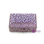 Luxury Crystal Handbag Diamonds Party Clutches Fashion Purple