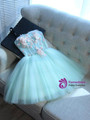 A-line Homecoming Dress Short/Mini Blue Sweetheart Homecoming Dresses
