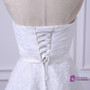 Hot Sale Short Wedding Reception Dresses Cheap White/Ivory Bridal Gown