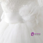 2017 A-line White Tulle With Lace Flower Girl Dresses