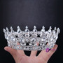 European Designs Vintage Peacock Crystal Tiara Wedding Crown Bridal