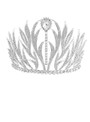 Elegant Tiara Crystal Hair Crown - Rhinestones Headband for Queen Bridal Princess