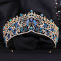 Luxury butterfly crystal crown