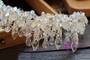 Luxury Clear Crystal Baroque Butterfly Wedding Crowns Bridal Tiara